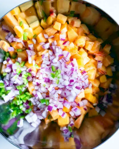 Ricetta Salsa Di Pesche