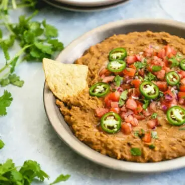 Salsa di fagioli fritti
