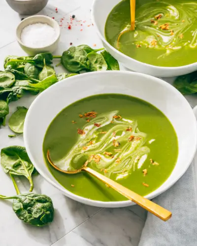 Rezept für Spinatsuppe