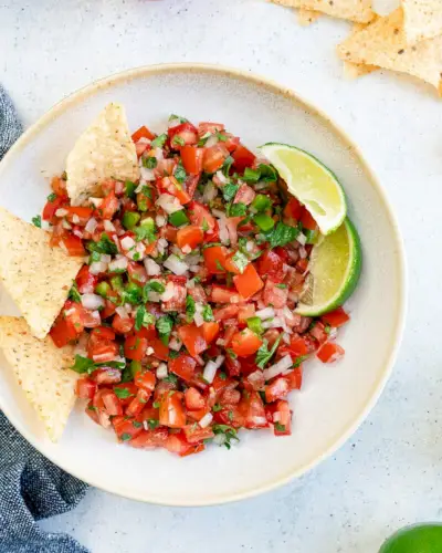 Melhor receita de pico de gallo