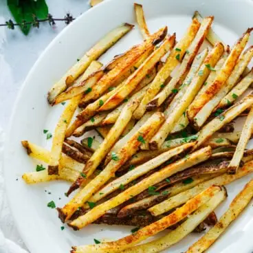 Batatas fritas com alho