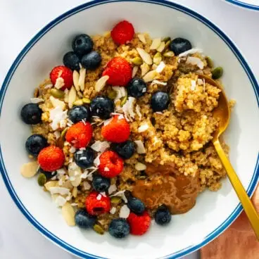 Receitas de café da manhã da dieta mediterrânea