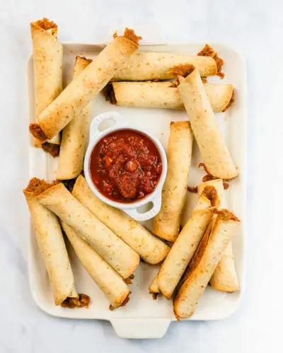 Gebackene Flautas (gebackene Taquitos)