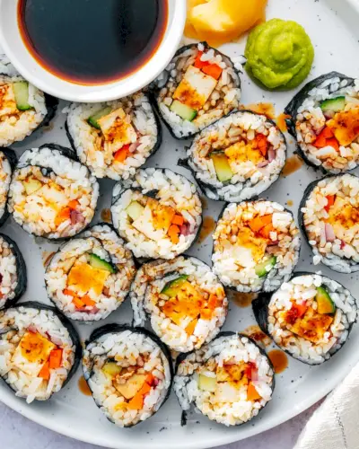 Sushi vegano