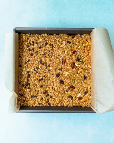 Domáce granola tyčinky