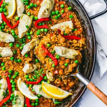 paella vegetariana