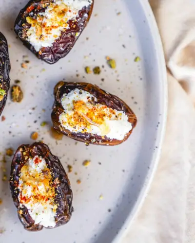 Recette de Dattes farcies au chèvre