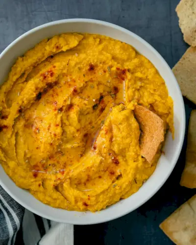Snadný dýňový hummus