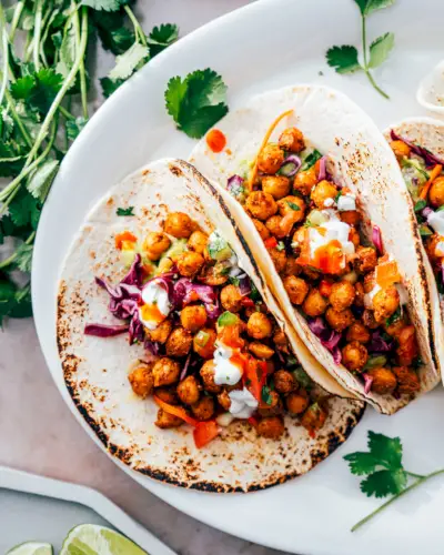Tacos aux pois chiches