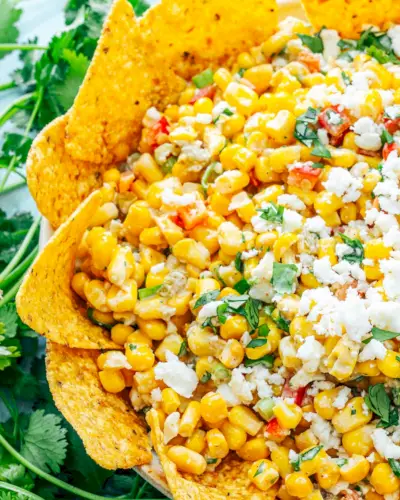 Receita de molho de milho mexicano