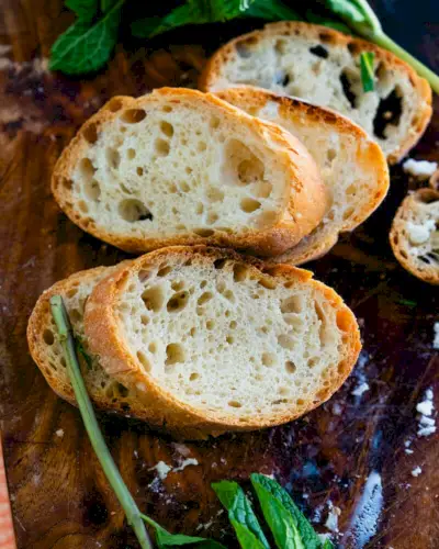 Baguette grillée