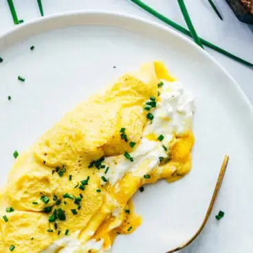 Omelette Au Chèvre