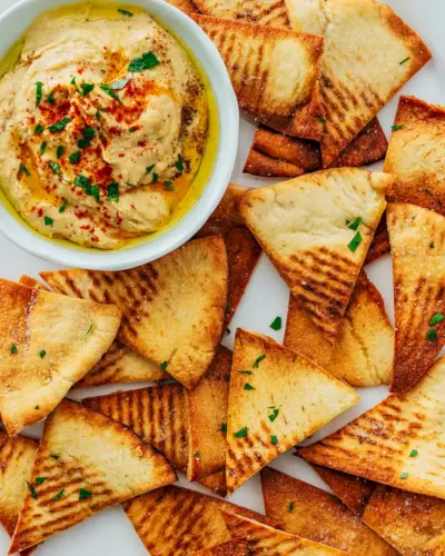 Recept na pita chipsy
