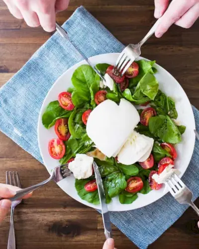 Burrata-Salat