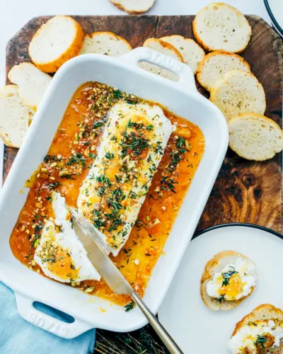 Apéritif au fromage de chèvre