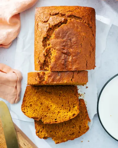 Receita de pão de abóbora