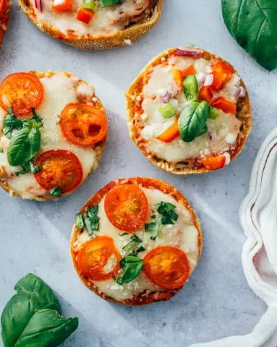 Pizza de Muffin Inglês