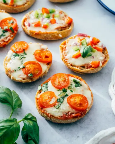 Pizza de Muffin Inglês