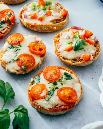 Pizza de Muffin Inglês