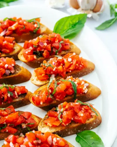 Recept na bruschettu