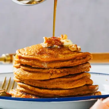 Panqueques de calabaza y especias