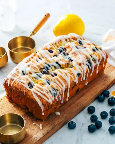 Blaubeer-Zitronenbrot