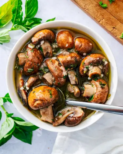 Champiñones Marinados