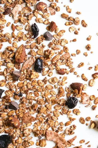 Receta de muesli de chocolate | cereal muesli | granola saludable