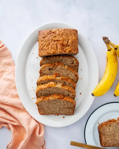 Recept na banánový chlieb s kyslou smotanou