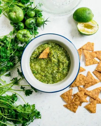 Grüne Tomatensauce