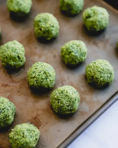 Como formar falafel
