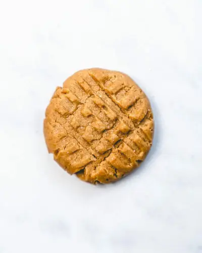 Biscoitos veganos de manteiga de amendoim
