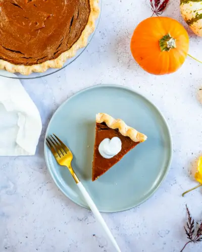 Tarte végétalienne à la citrouille
