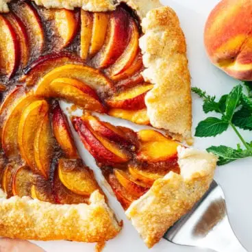 Galette Aux Pêches