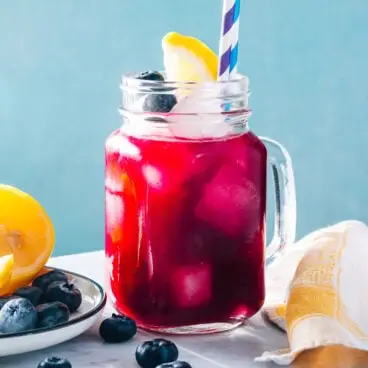 Limonade aux bleuets