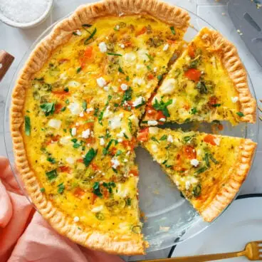 Quiche du petit-déjeuner