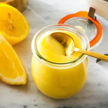 recette de crème au citron
