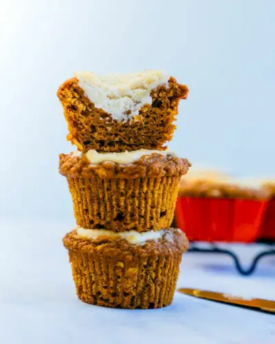 Muffin con crema di zucca