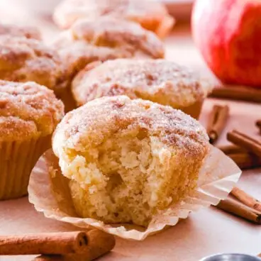 Jablkovo škoricové muffiny