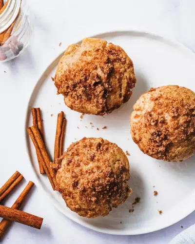 Receitas de muffins de canela