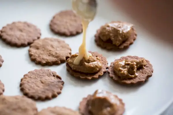 Lebkuchen-Sandwich-Kekse | Ahorn-Creme-Kekse