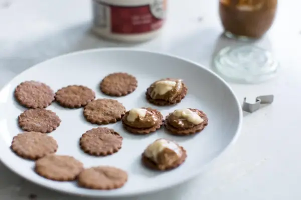 Lebkuchen-Sandwich-Kekse | Ahorn-Creme-Kekse