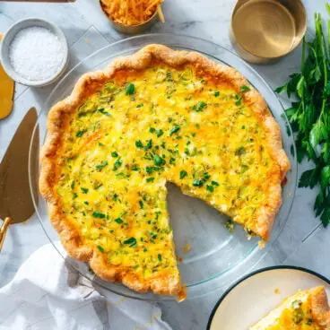 Einfaches Quiche-Rezept