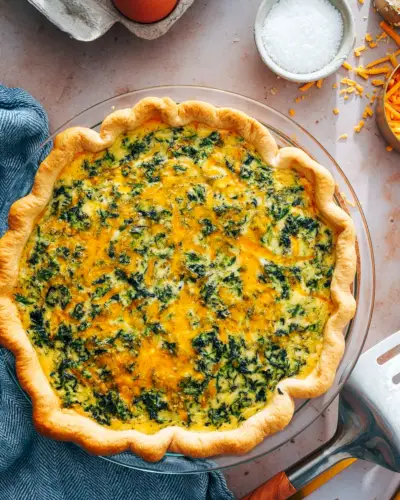 Spinat-Quiche