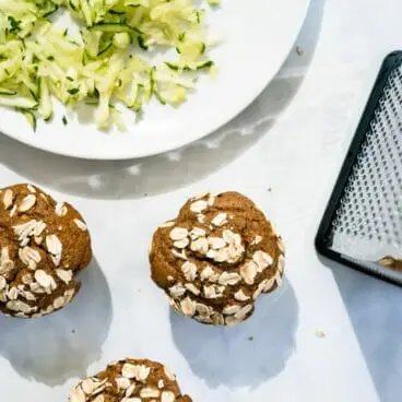 Muffins santé aux courgettes