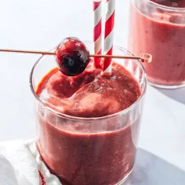 Smoothie aux cerises