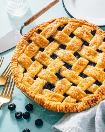 Recette de tarte aux myrtilles