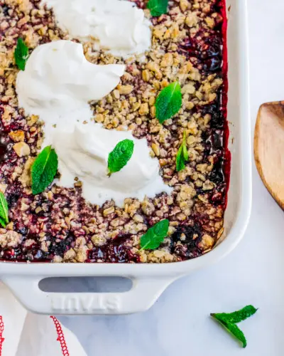 Berry chrumkavý recept