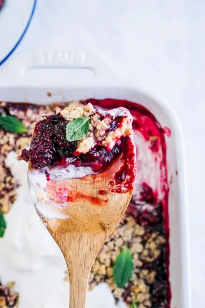Berry chrumkavý recept
