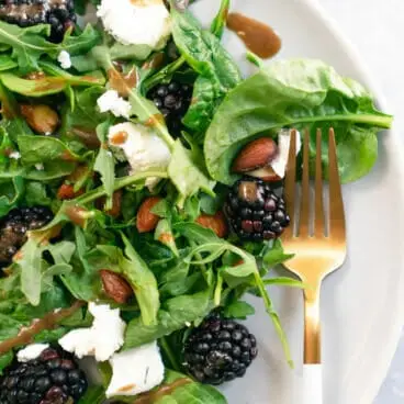 Salade de mûres